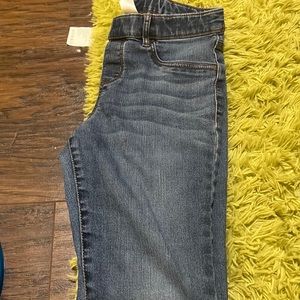 Girl jeans slightly worn